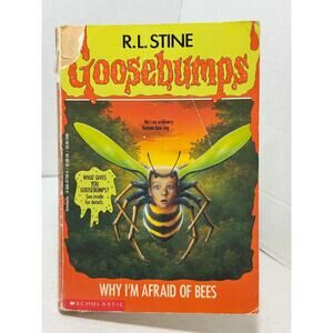 1st Edition Goosebumps Why I'm Afraid of Bees #17 R.L. Stine 1994